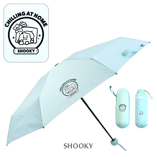 楽天市場】BT21 折りたたみ傘 キャラクター 収納袋 ハードケース付き