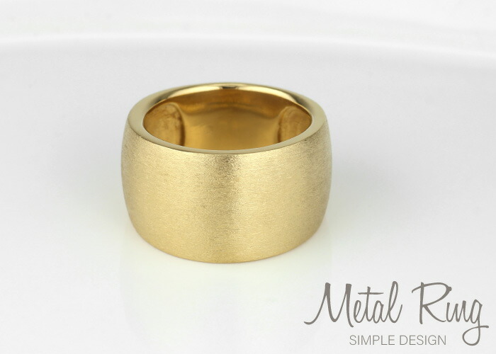 楽天市場】【10%OFF 楽天スーパーSALE】k18ゴールド リング つや消し