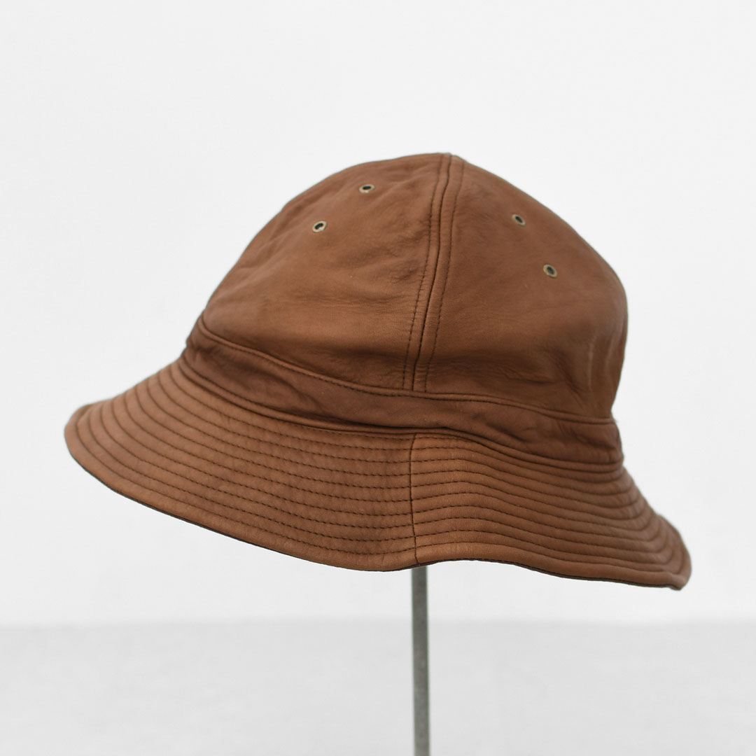 楽天市場】【SALE 30%OFF】DECHO [デコー] LEATHER FATIGUE HAT [9