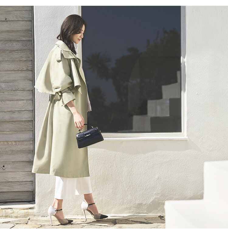 2wayトレンチコート「K805」-RUIRUE BOUTIQUE