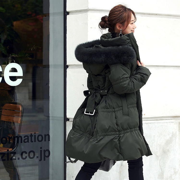 フォックスファービッグシルエットダウンコート「D791」-RUIRUE BOUTIQUE