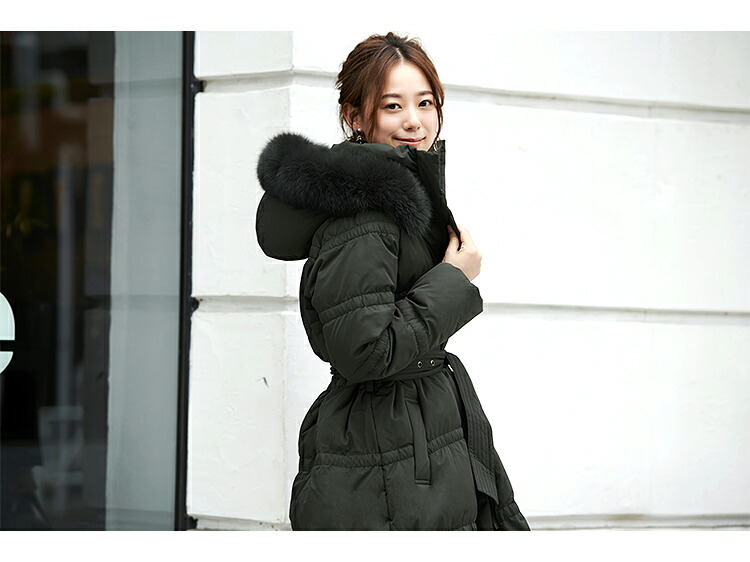 フォックスファービッグシルエットダウンコート「D791」-RUIRUE BOUTIQUE