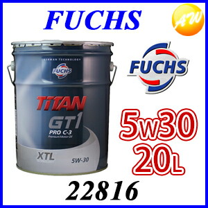 楽天市場】22816 SN/CF 5W30 20L FUCHS フックス 欧州車向けエンジン