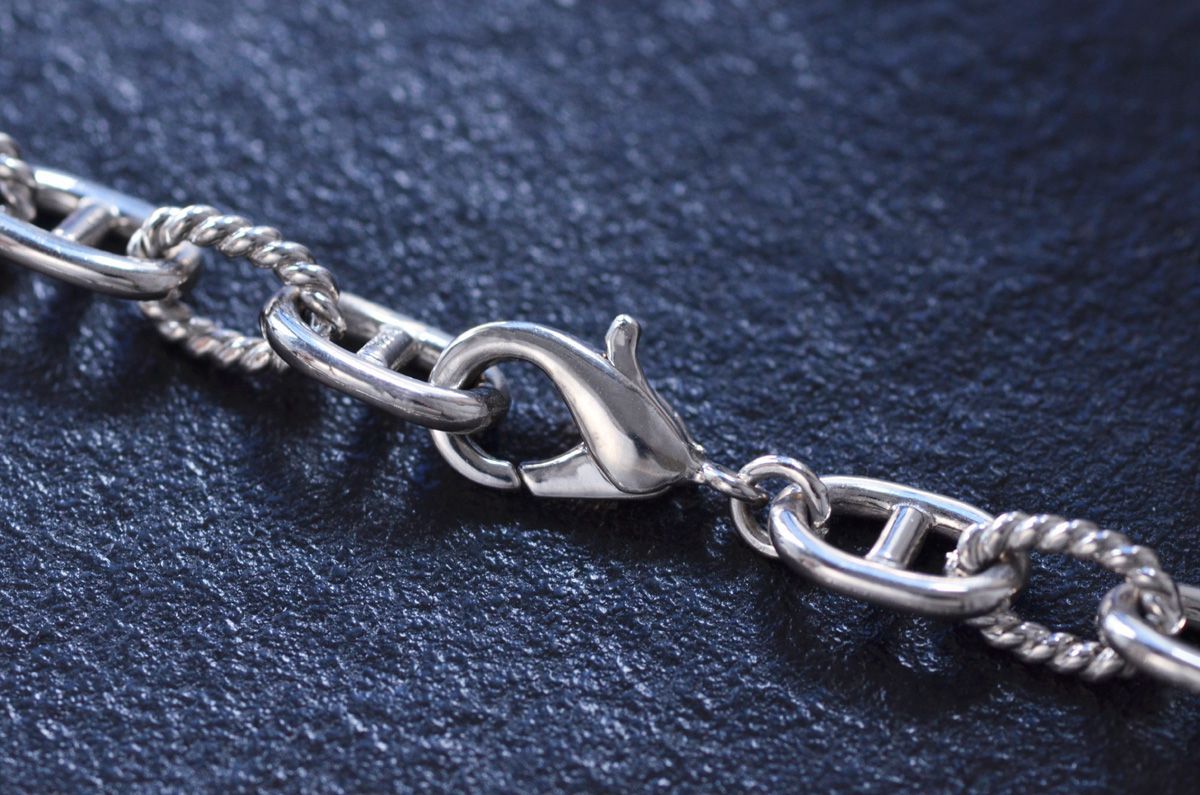 楽天市場】ブレスレット メンズ プラチナ Pt900 20cm 地金 チェーン