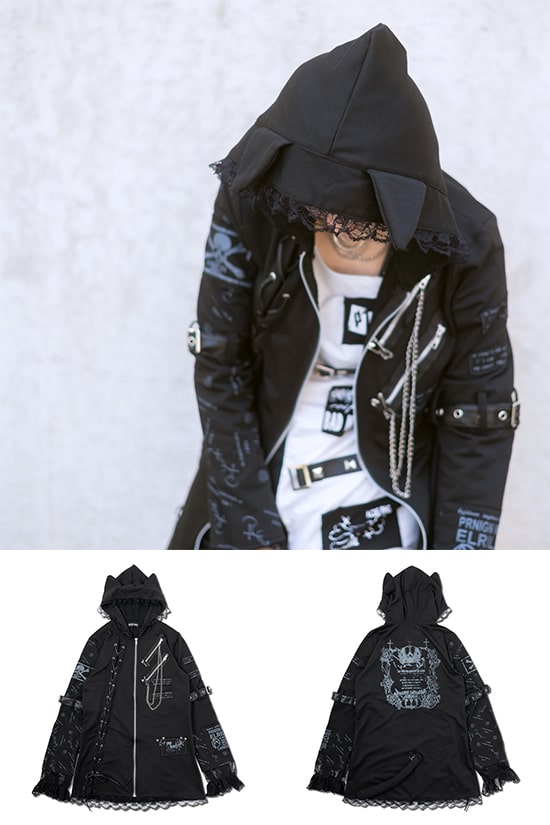 楽天市場】クラウンジャケット パンク ロック ファッション V系 原宿