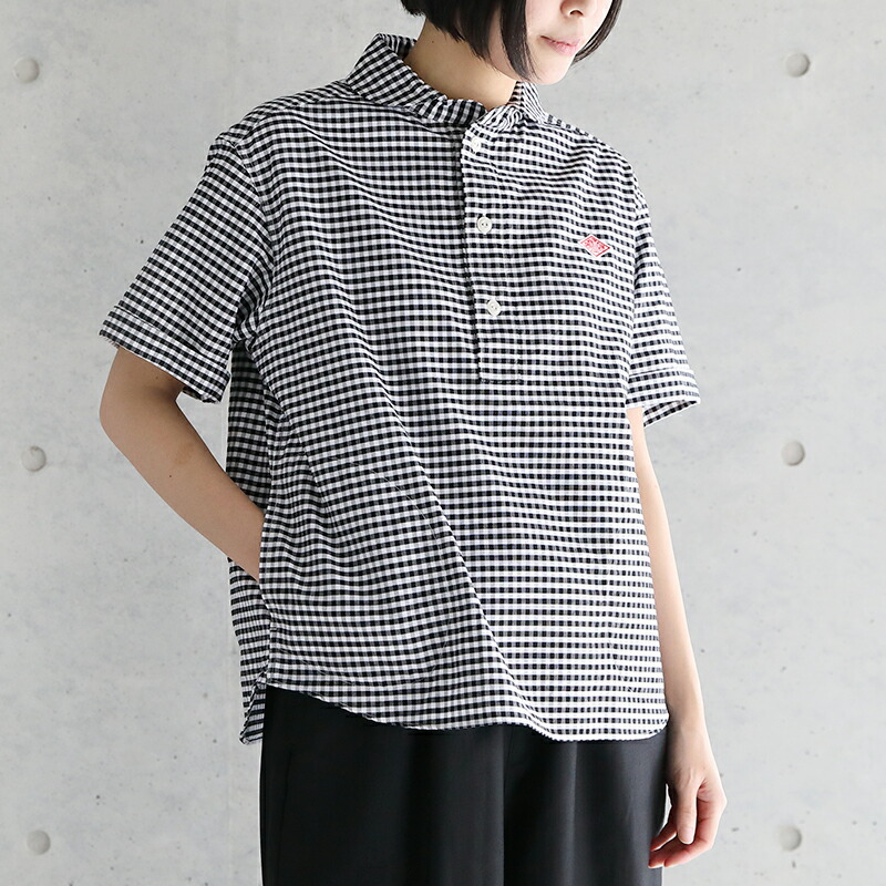 楽天市場】【2025春夏】ダントン DANTON 丸襟ポケット付プルオーバー