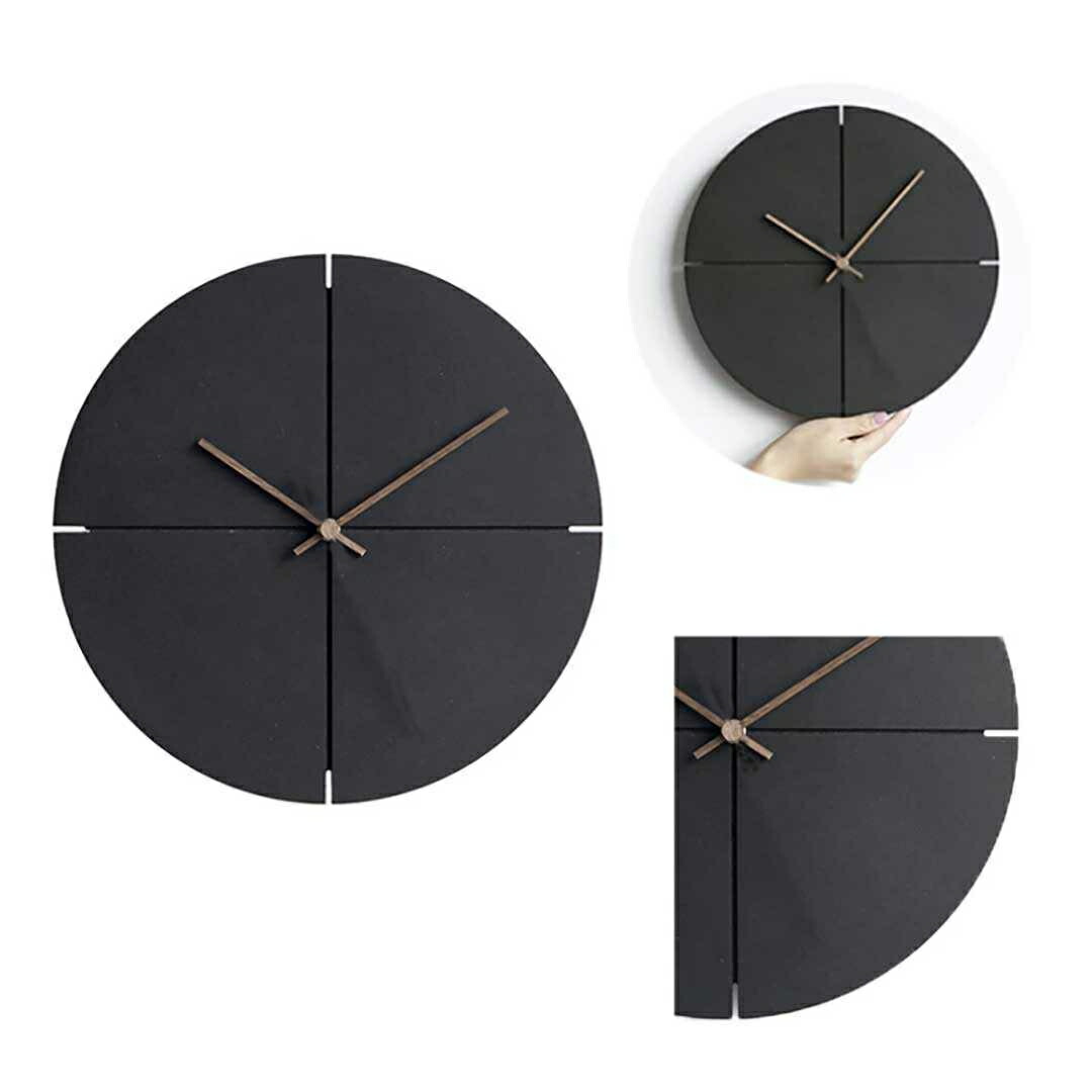 楽天市場】【予約商品】【ランキング1位2冠達成】 壁掛け時計 ブラック