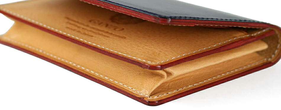 楽天市場】【GANZO】 ガンゾ THIN BRIDLE シンブライドル 名刺入れ