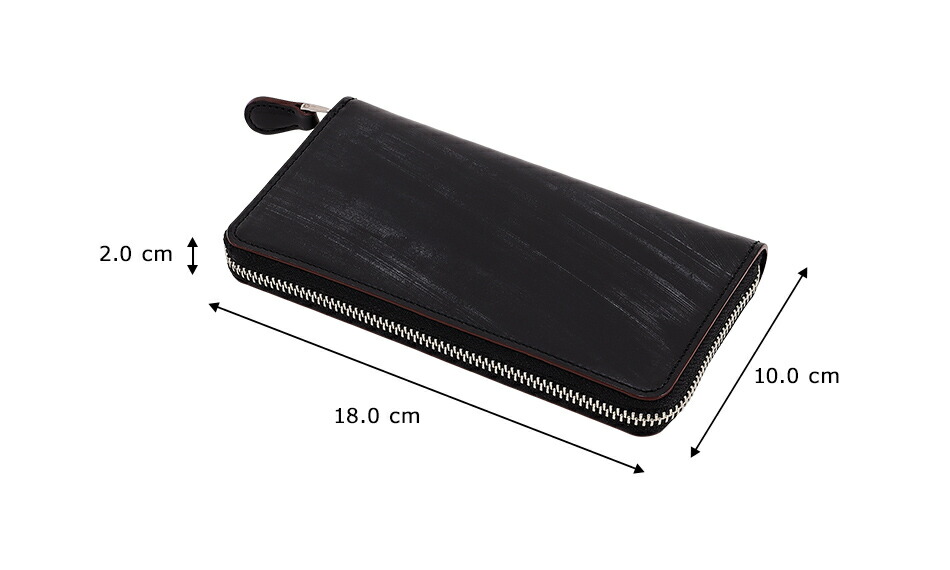 楽天市場】【GANZO】 ガンゾ AVON エイボン ラウンドファスナー長財布