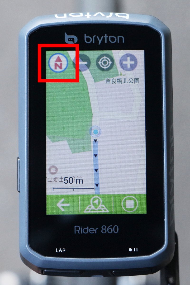 Bryton Rider 860 Brytonサイクルコンピューターのフラッグシップモデル