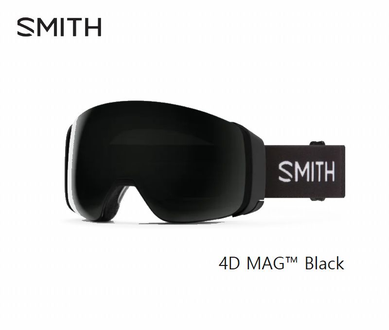 スミス ゴーグル SMITH (E)4D MAG Black CP Sun Black Storm Rose