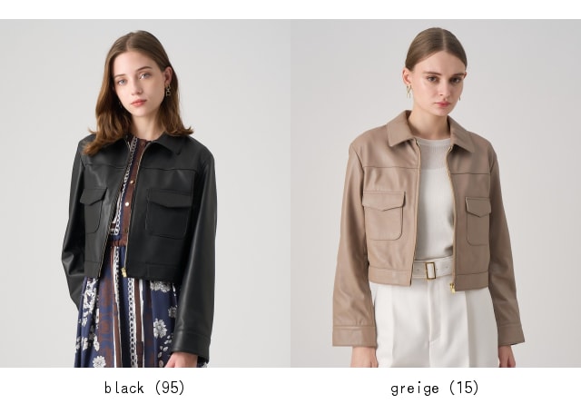 楽天市場】【SALE／30%OFF】ラムレザーステンカラー ジャケット ANAYI