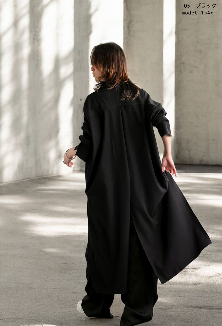 シャツワンピ ワンピ レディース ロング 長袖 送料無料・再販。メール