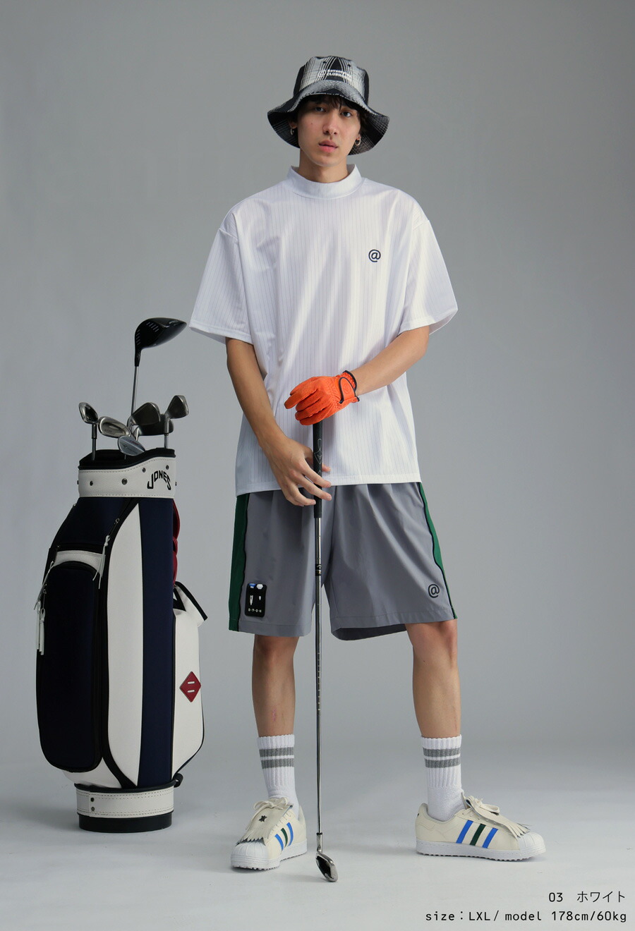 ANTIQUA GOLF×STCH トップス メンズ 送料無料・(80)メール便可 | ALL