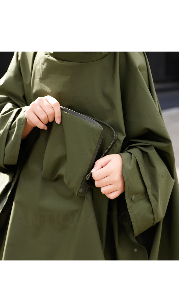 ポケッタブルポンチョ ポンチョキッズ 子供服 撥水 UVカット 送料無料