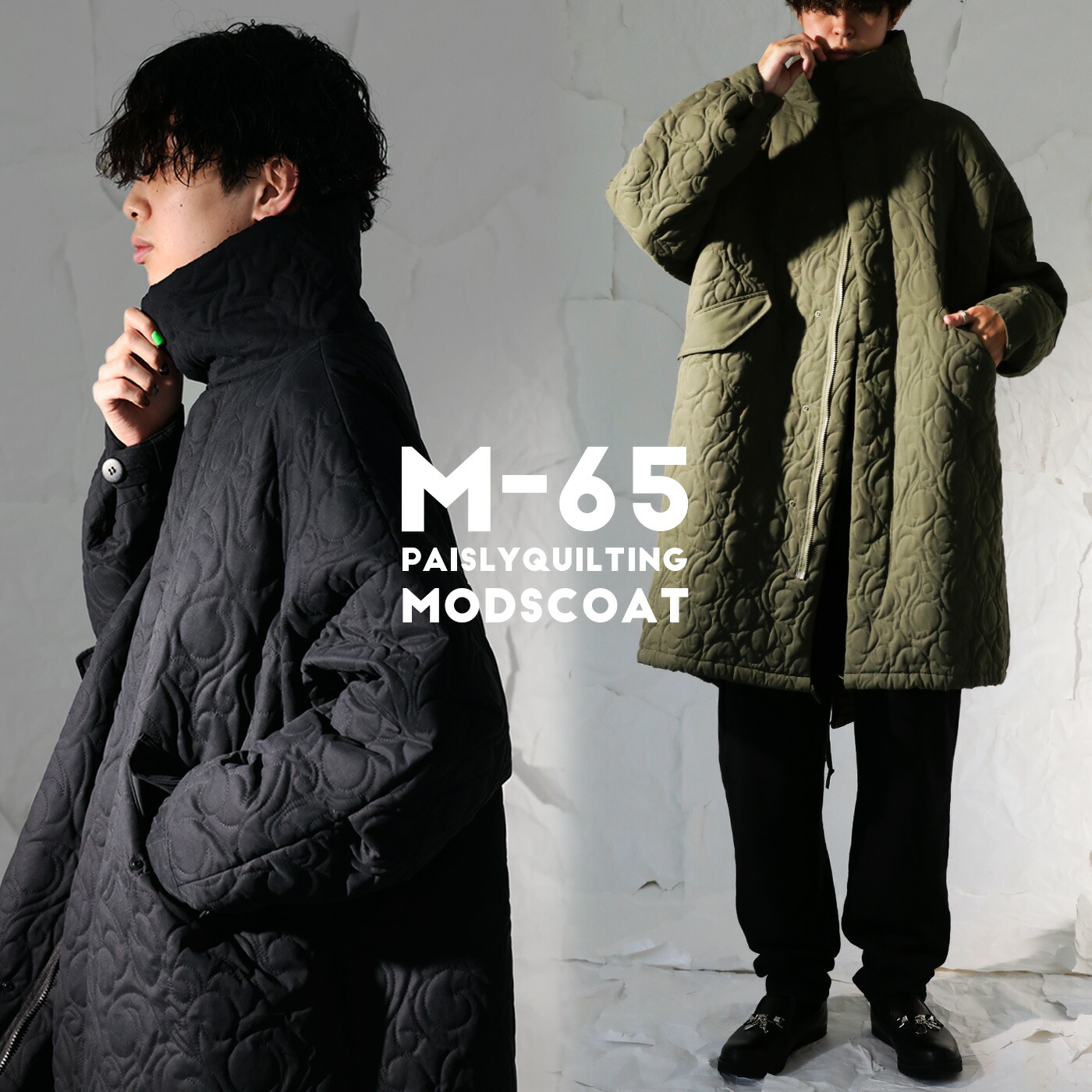 キルティング モッズコート メンズ アウター コート 送料無料・再再販