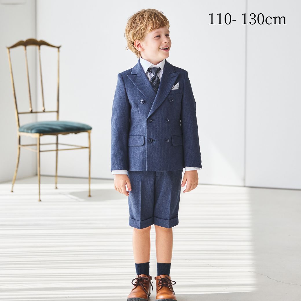 Wジャケットスーツ 110 120 130cm (8401-5401) CHOPIN/ショパン