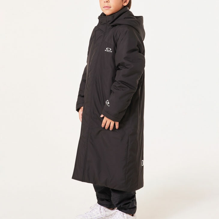 楽天市場】送料無料 オークリー キッズ ジュニア 中綿ロングコート 130