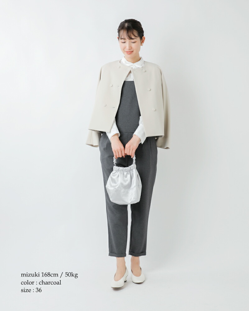 楽天市場】MICA&DEAL マイカアンドディール フロントタック サロペット