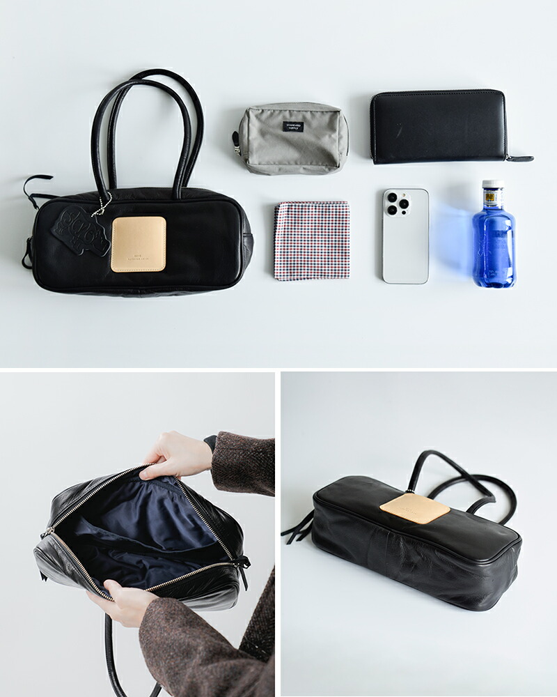 楽天市場】Scye サイ ソフトレザーパファー ミニボストンバッグ “Soft