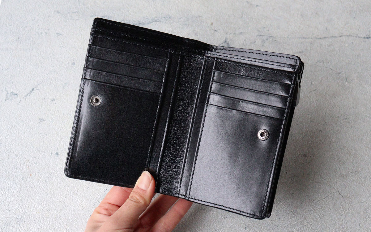 楽天市場】ZOO(ズー) 象革 エレファントレザー 二つ折り財布 ZMW-029