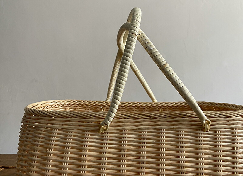 楽天市場】【3/6 20:00〜3/9 7:59 ポイント10倍】松野屋 籐買い物かご