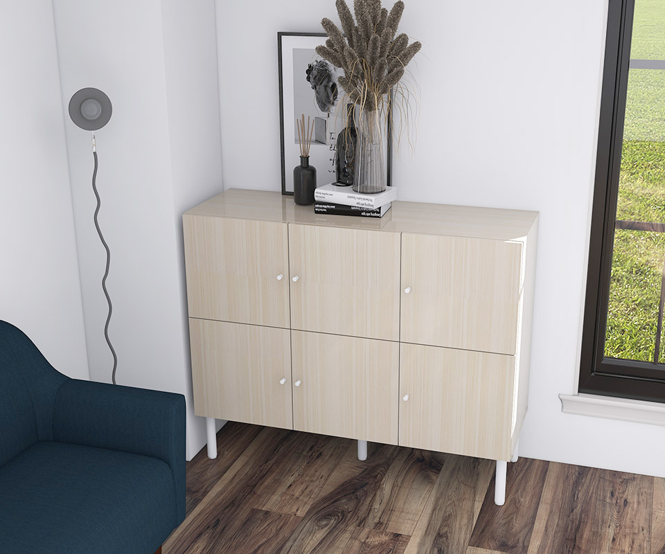 楽天市場】キャビネット サイドキャビネット おしゃれ ホワイト 完成品