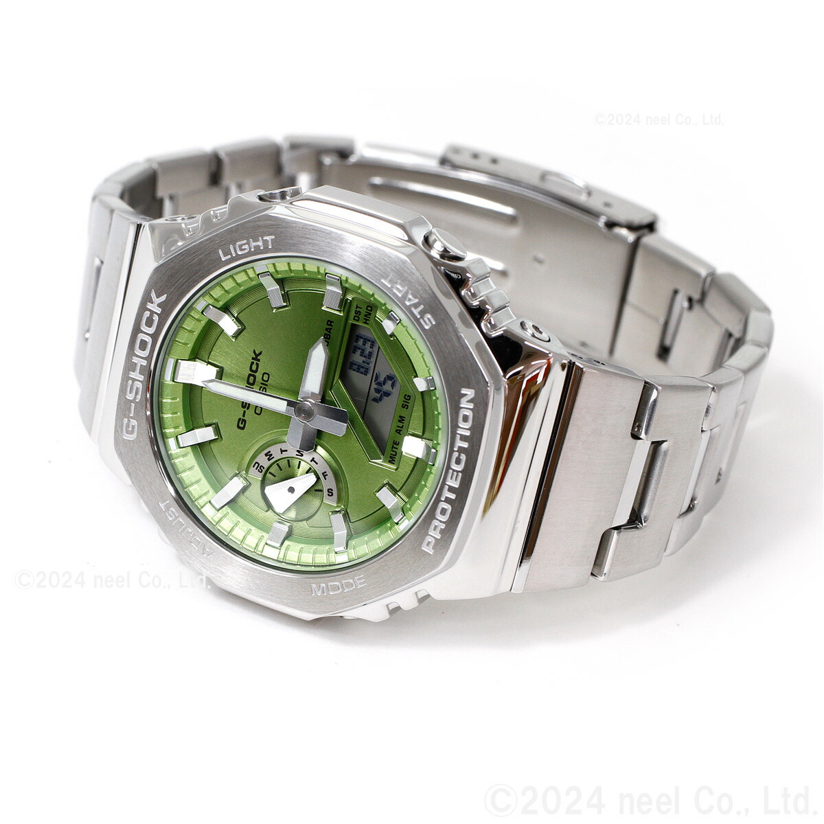 G-SHOCK アナデジ メンズ 腕時計 カシオ CASIO GM-2110D-3AJF ライム