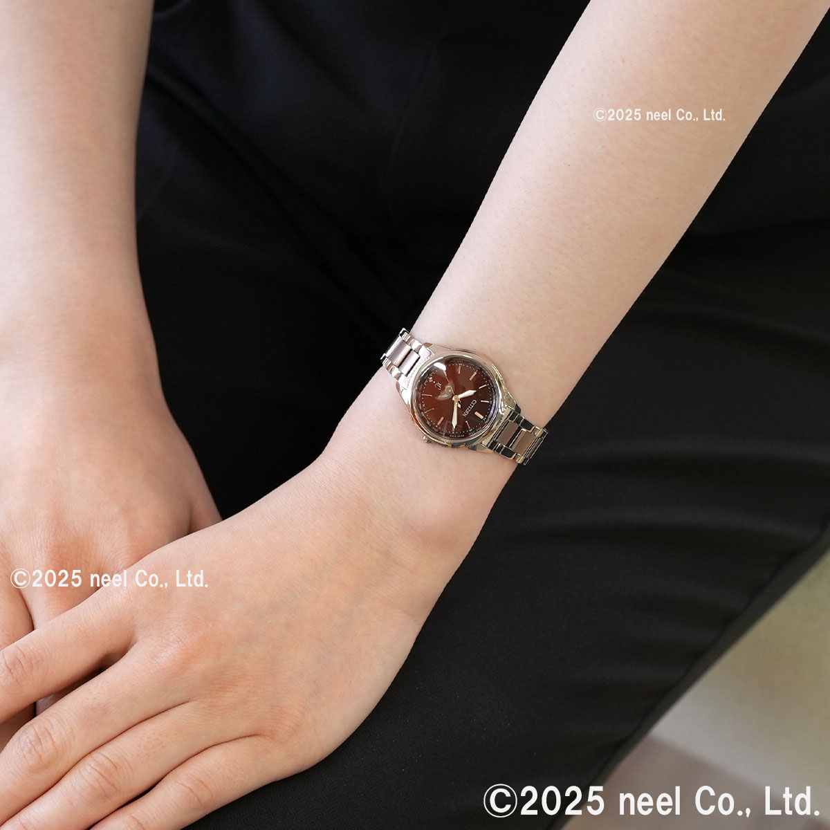 シチズン クロスシー エコドライブ 電波時計 xC EE1004-73W ティタニア