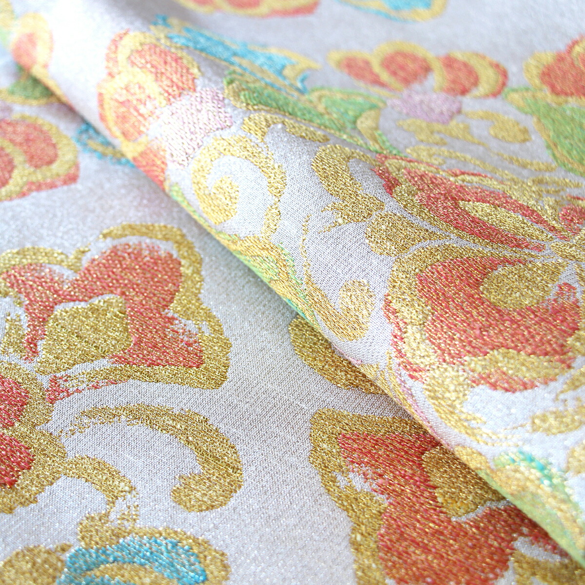 楽天市場】西陣 桝屋高尾謹製 手織皇室ご用達帯 棯金綴錦袋帯「正倉院