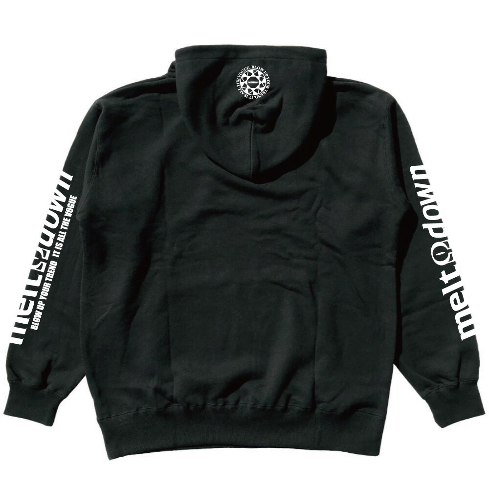 楽天市場】MELTDOWN(メルトダウン) スウェットパーカー SCRIPT HOOD