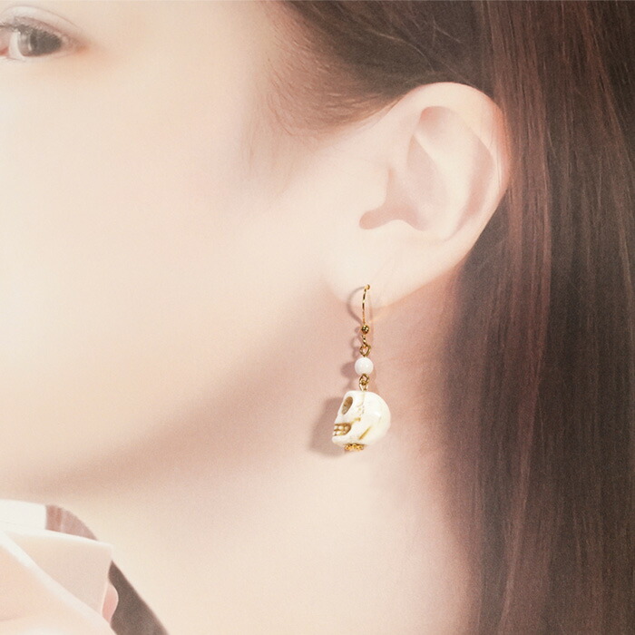 楽天市場】【ポイント5倍×5のつく日】 天然 ホワイトオニキス スカル