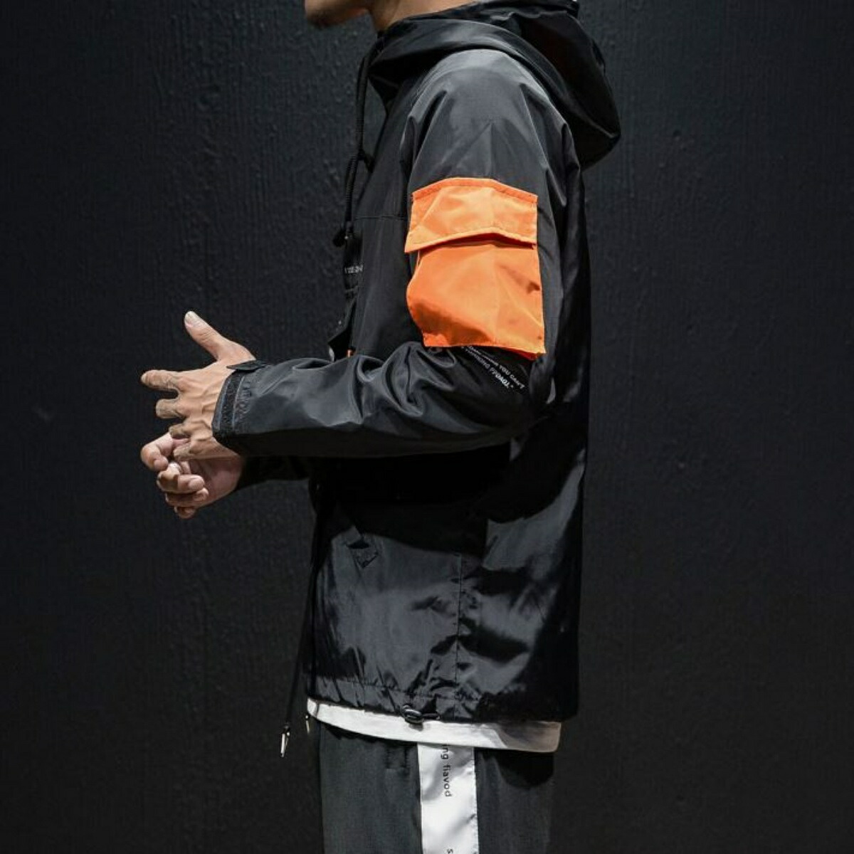 楽天市場】アノラックパーカー ストリート アウトドア メンズ フード