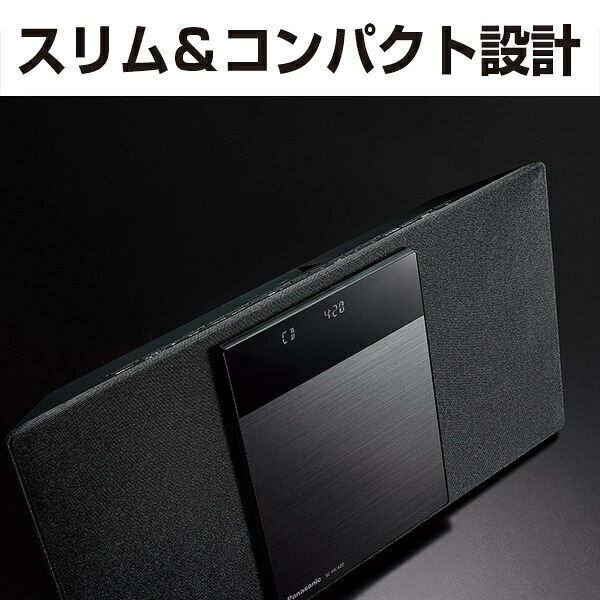 楽天ビック｜Panasonic｜パナソニック ミニコンポ ブラック SC-HC420-K