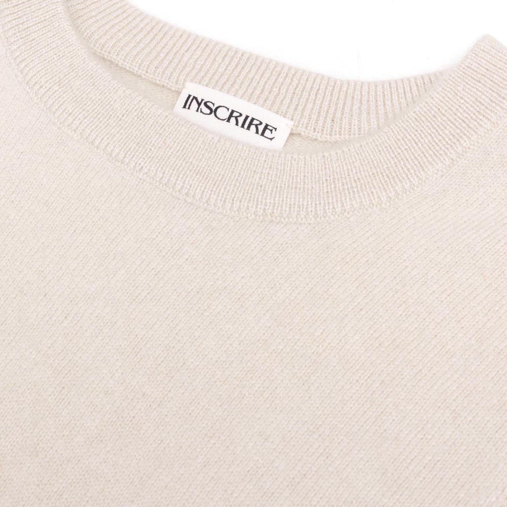 WINTER SALE】INSCRIRE(アンスクリア)IBC008 カシミヤ アシンメトリー