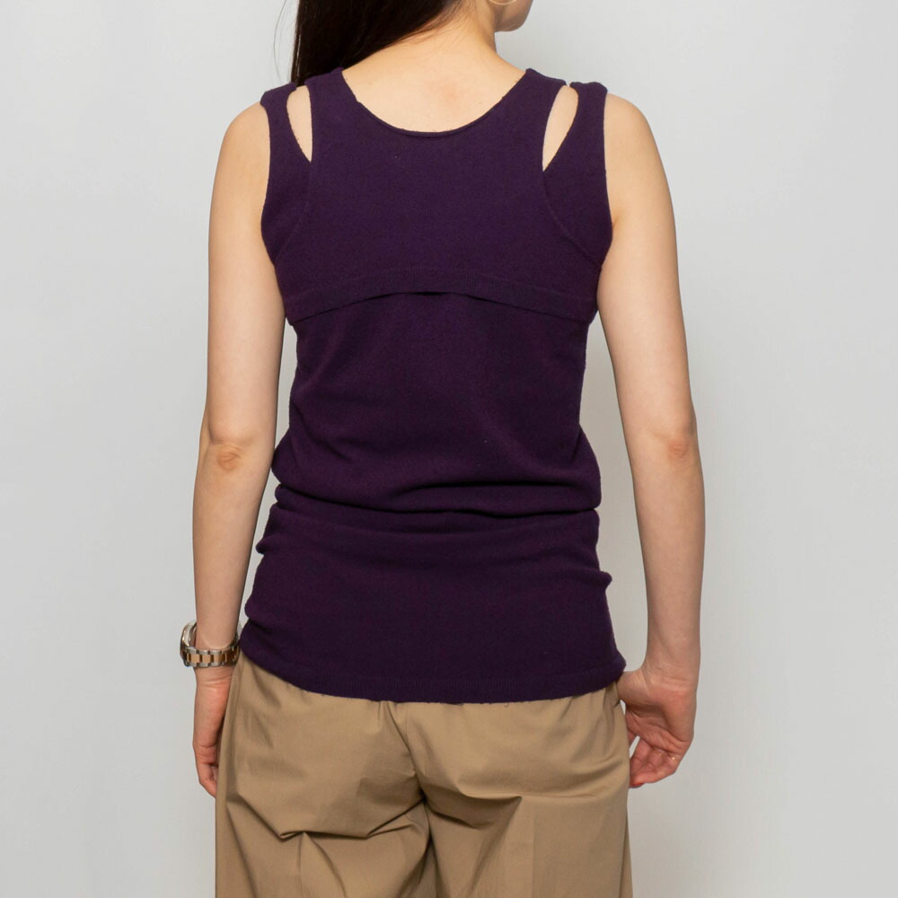 WINTER SALE】INSCRIRE(アンスクリア)CUT15 レイヤードタンクトップ