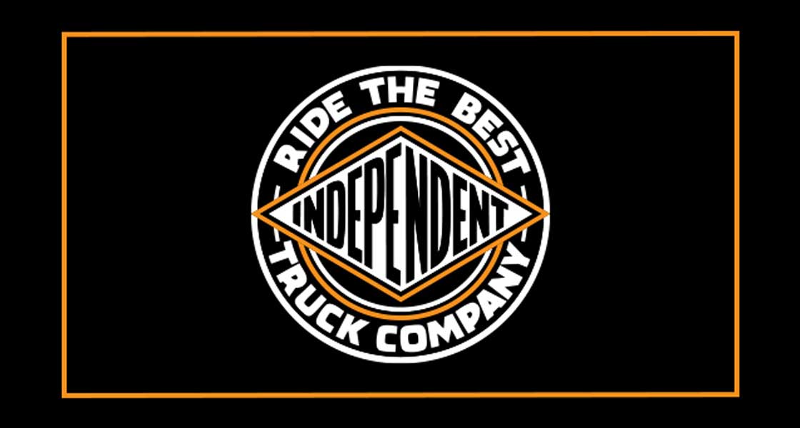 INDEPENDENT インデペンデント　看板　　特大　w-taps 久々にINDEPENDENTラグが入荷🛠️ ロゴが一新されました！ #スケート