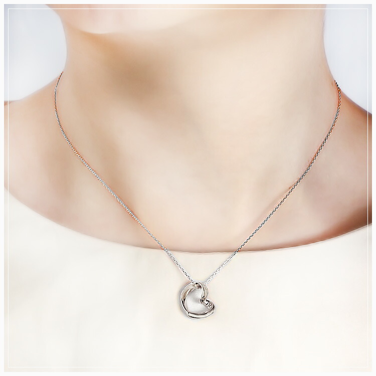 楽天市場】Pt ハートプラチナペンダントトップ(14mm) (Pt900プラチナ