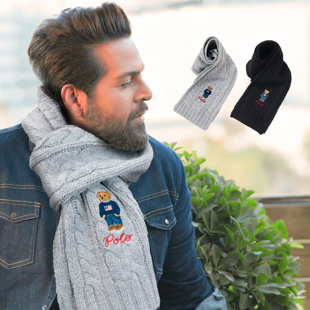 楽天市場】ラルフローレン マフラー メンズ ポロ POLO RALPH LAURE