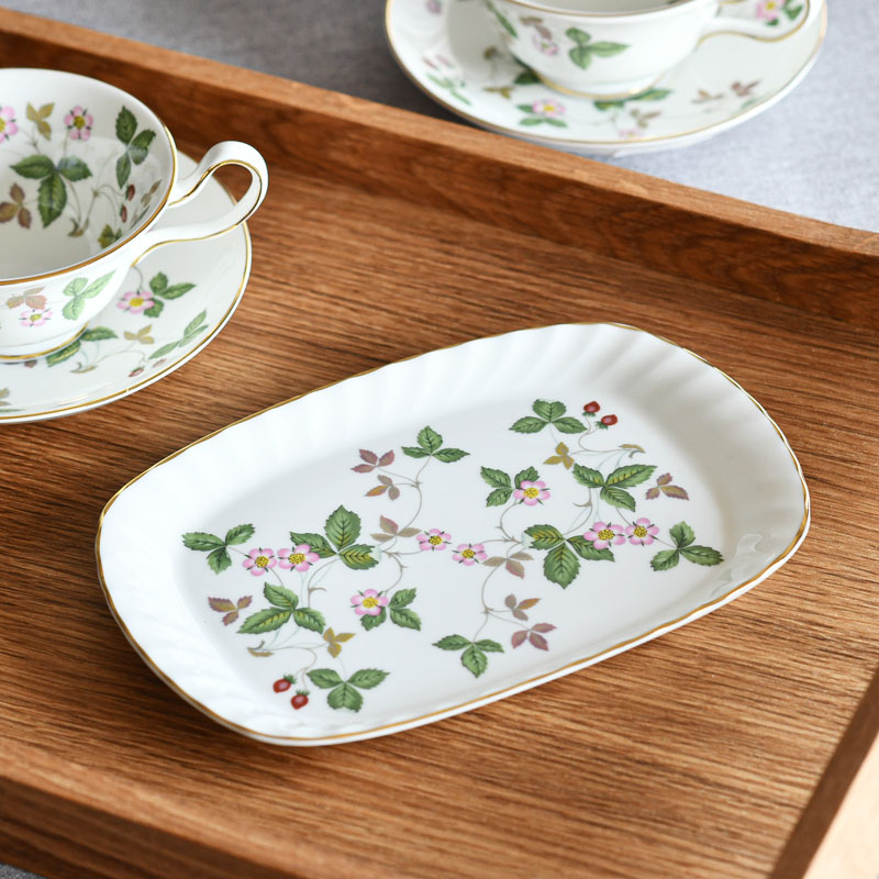 楽天市場】【紅茶セット付き】 ウェッジウッド スパイラル トレイ 21cm