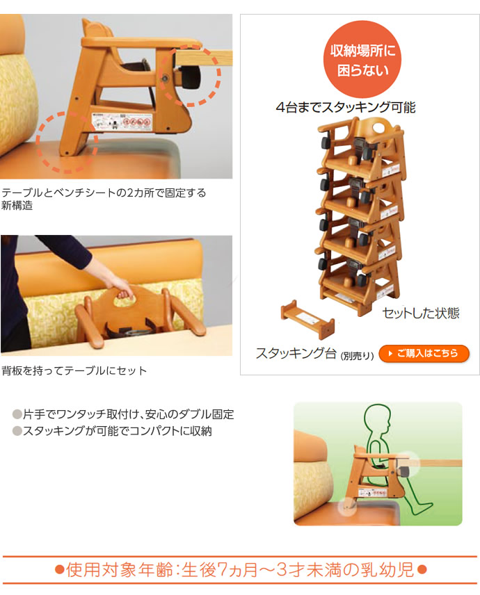 楽天市場】コンビ ブースターシート BU11 ダイニング お食事用 イス