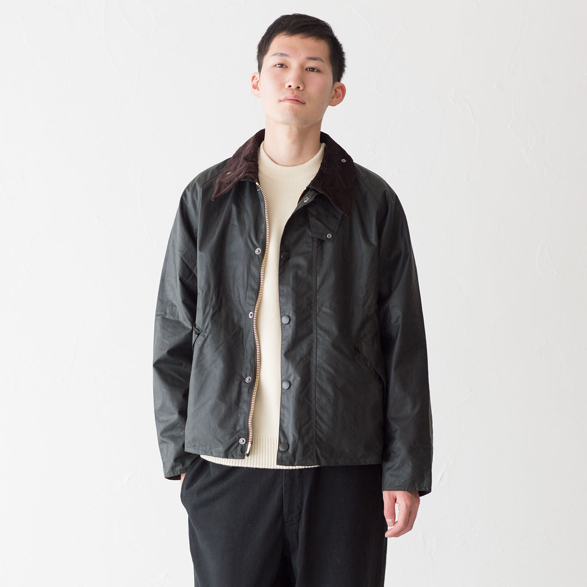 バブアー トランスポート ジャケット ワックスド コットン BARBOUR
