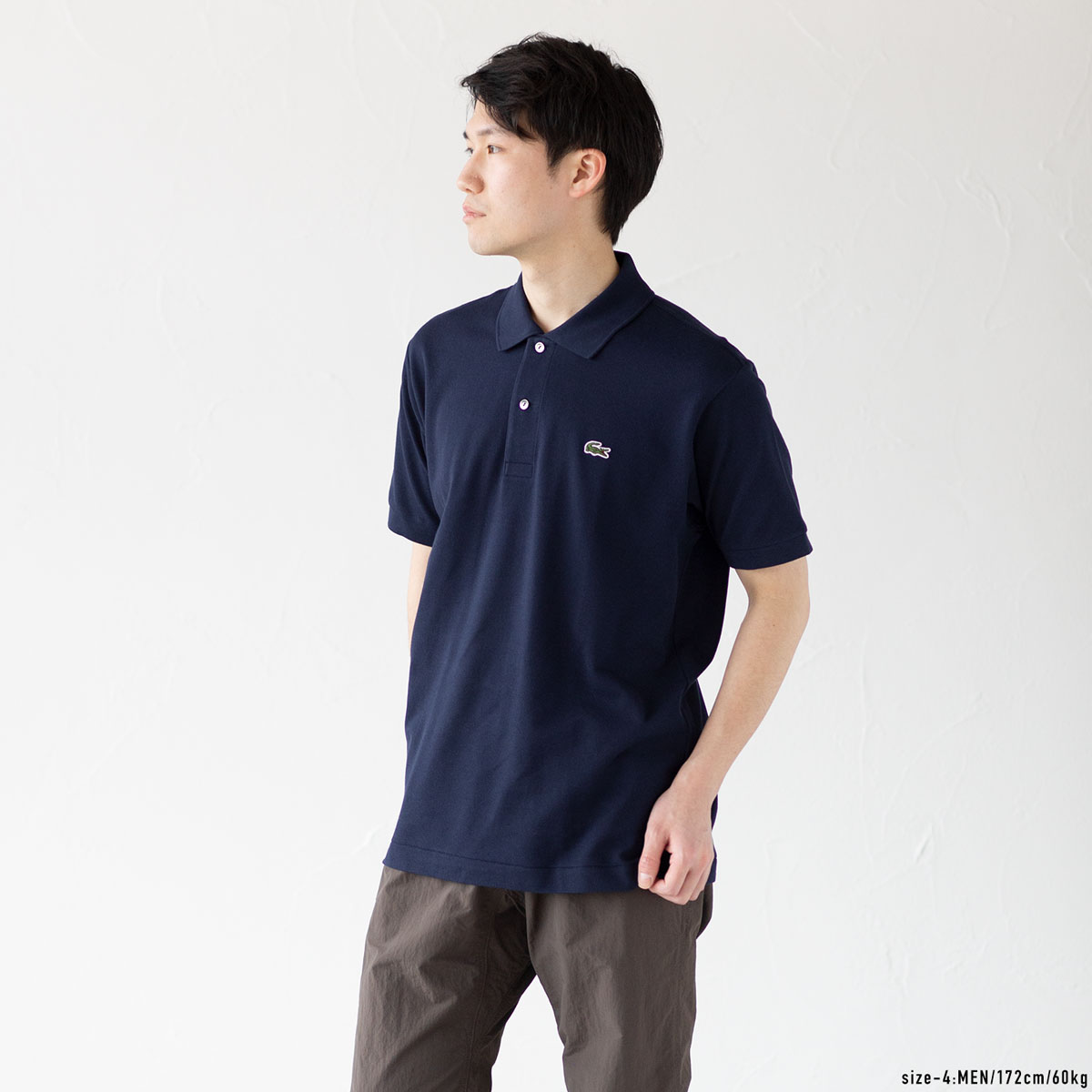 ラコステ L1212 ポロシャツ 日本製 LACOSTE メンズ クラシックフィット