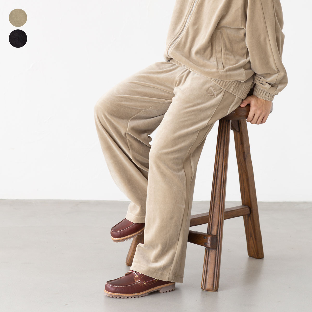 楽天市場】プーマ T7 ユニセックス T7 オーバーサイズ ベロア トラック