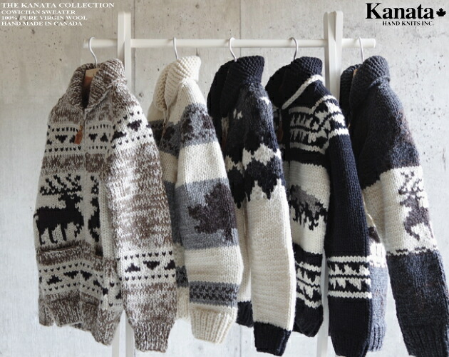 美品❣️カナダ製❣️肉厚カウチンセーター 大きめサイズ VIRGIN WOOL100 楽天市場】KANATA カウチンセーター（カウチンジャケット）｜KANATA社