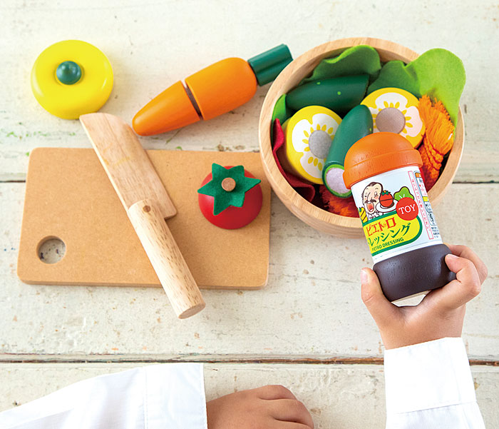 楽天市場】おままごとセット ピエトロドレッシング サラダセット