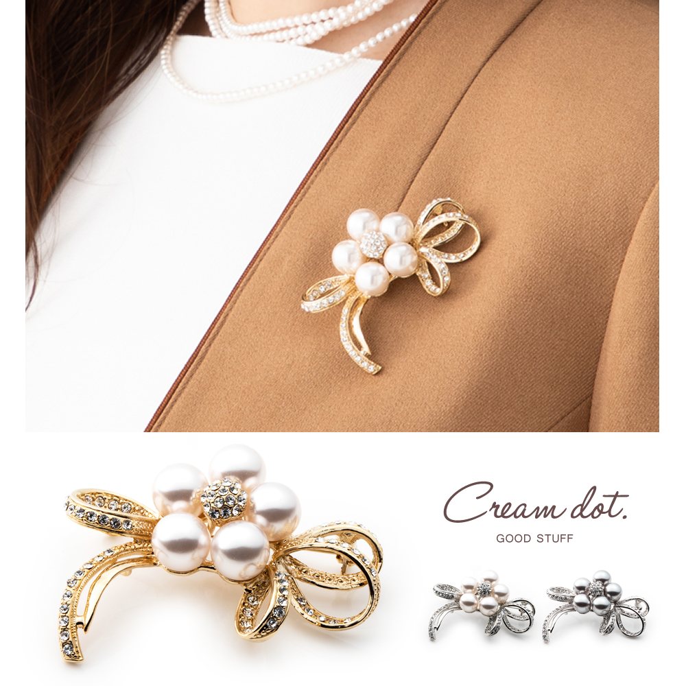 ゆうパケット】ブローチ フォーマル 卒業式 卒園式 入学式 入園式 ママ