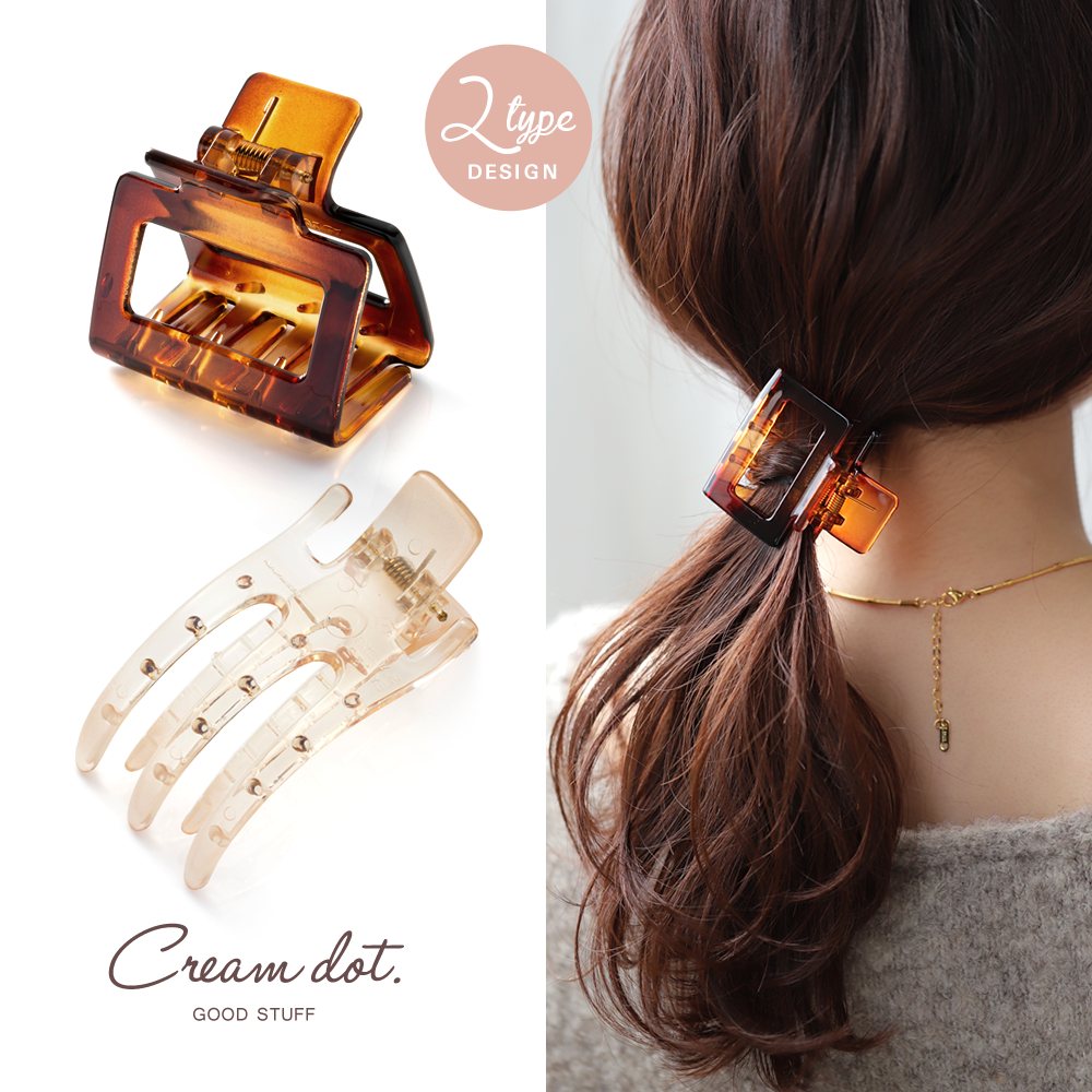 定形外郵便】ヘアクリップ ヘアアクセサリー 髪留め まとめ髪 バンス