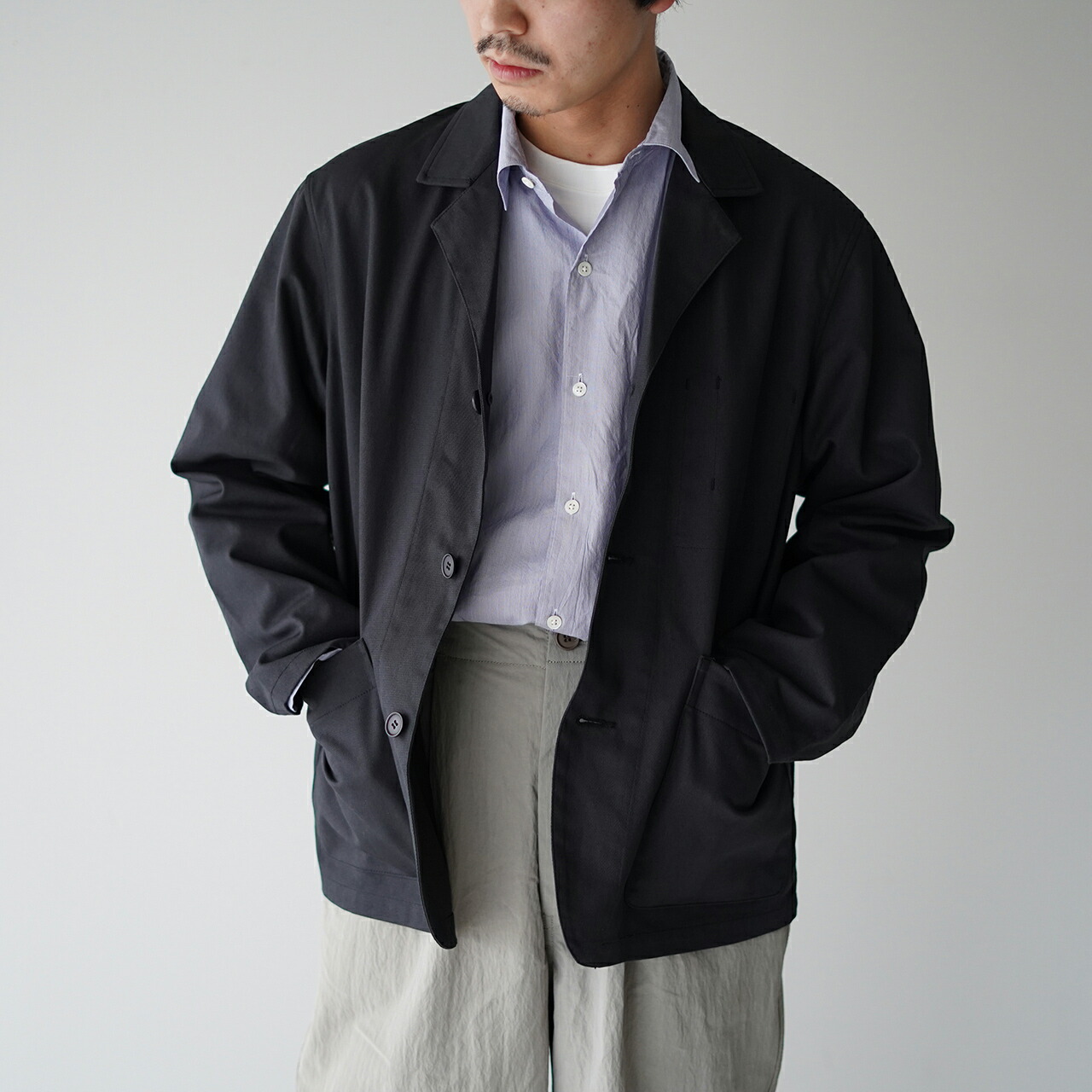 楽天市場】スティルバイハンド STILL BY HAND カバーオール ジャケット