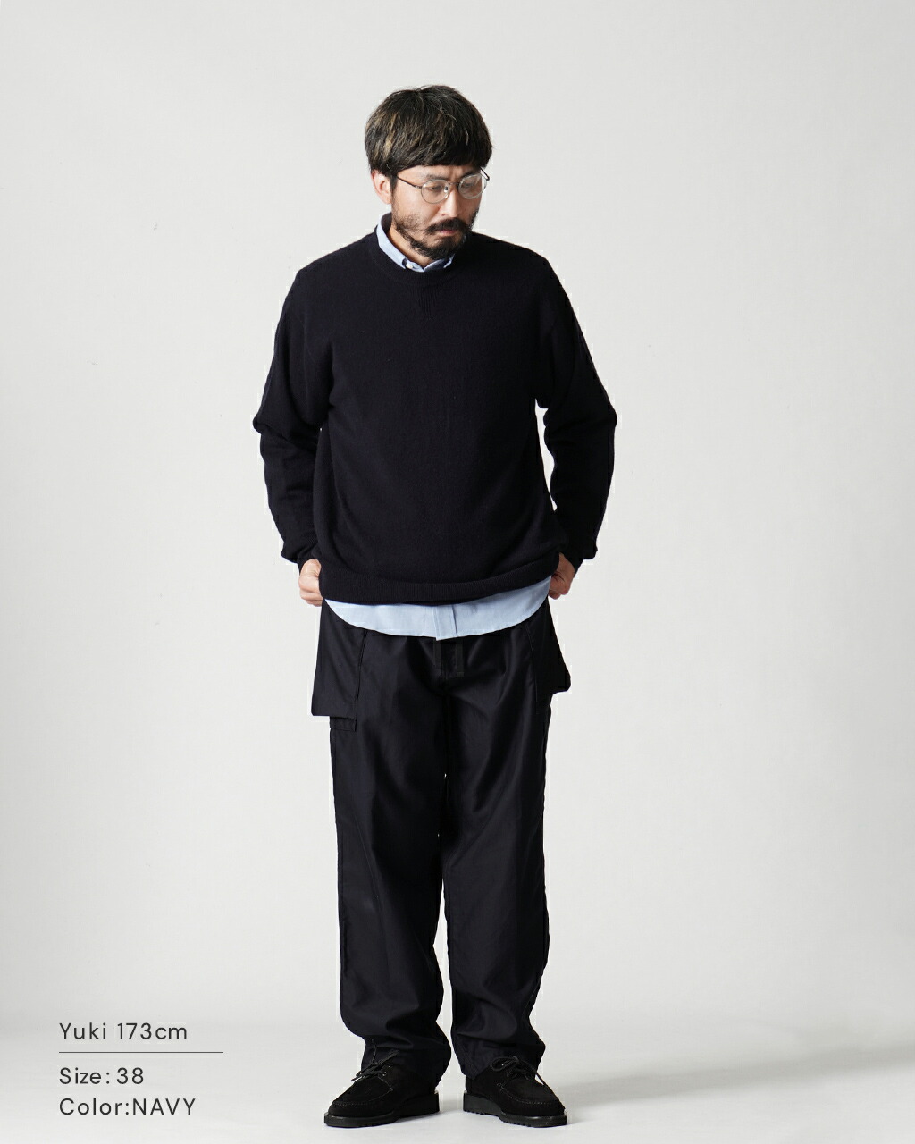 Kaptain Sunshine（キャプテン サンシャイン） オール カシミヤ ダブル